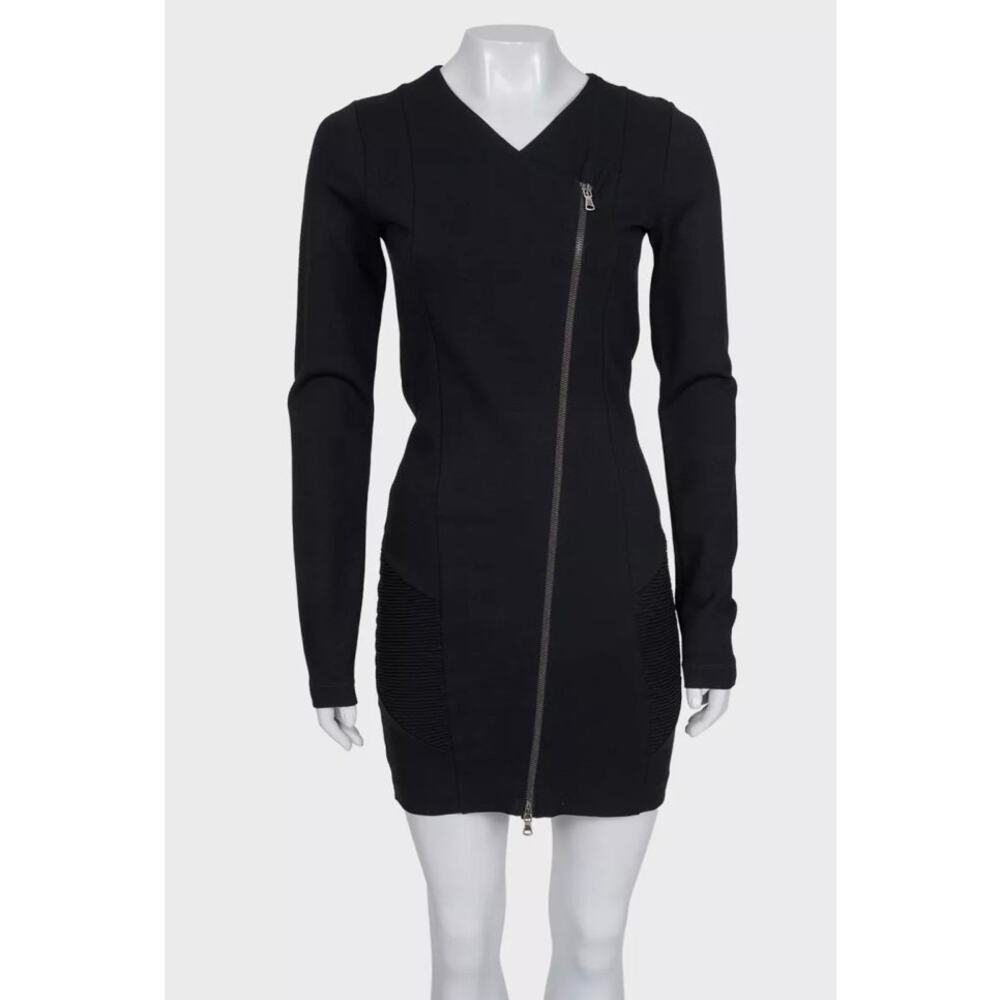 NWOT Pierre Balmain Black Bodycon Dress  EU38 M